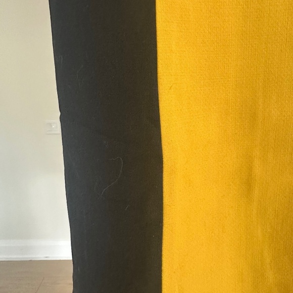 Jason Wu A-line shift dress - never worn! Mustard, black. Size 10. - Picture 2 of 7